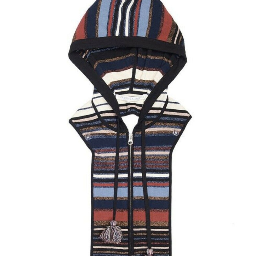 NWT Veronica Beard Lupe Stripe Dickey Multicolor